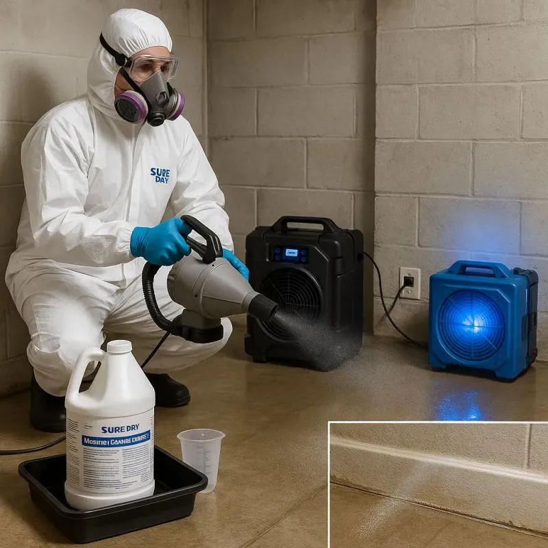 Sanitization and Odor Removal process in Pennsauken, NJ