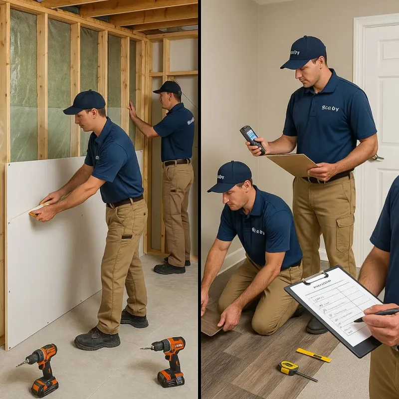 Repairs and Reconstruction process in Pennsauken, NJ